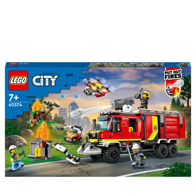 LEGO City 60374 - Brandweerwagen Nu Kopen