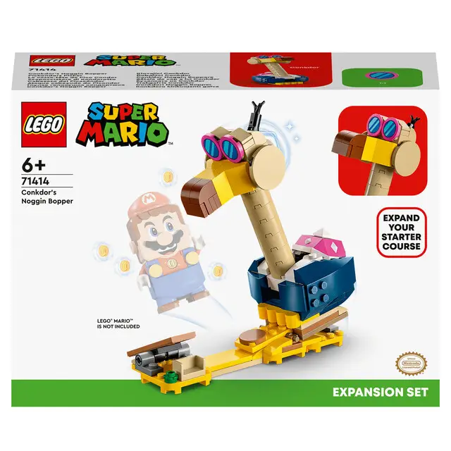 Koop Vandaag LEGO Super 71414 - Mario Uitbreidingsset: Conkdors hoofdmepper