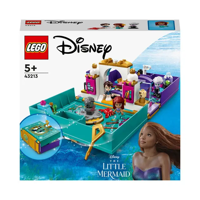 LEGO Disney 43213 - De Kleine Zeemeermin verhalenboek Ambachtelijk