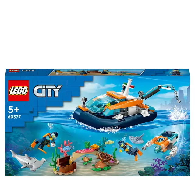LEGO City 60377 - Verkenningsduikboot Populair