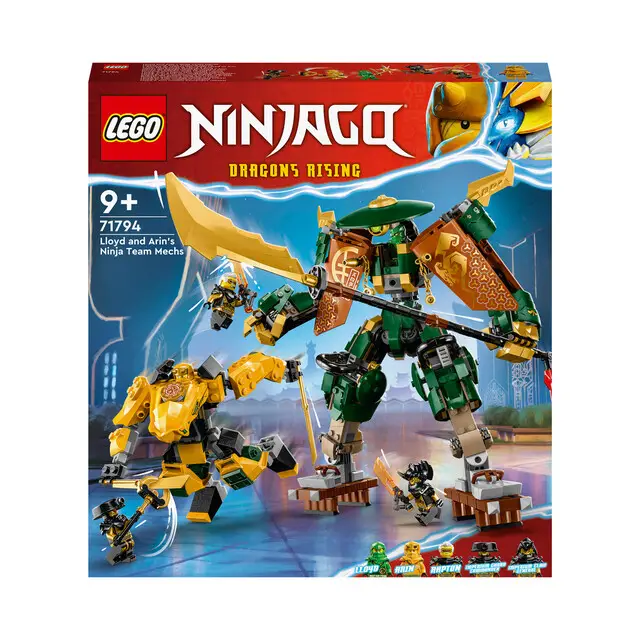 Rechtstreeks Van De Fabrikant LEGO NINJAGO 71794 - Lloyd en Arins ninjateammecha