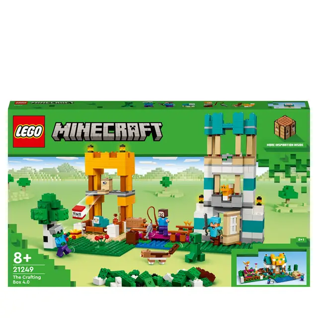 Bulkbestelling LEGO Minecraft 21249 - De Crafting-box 4.0