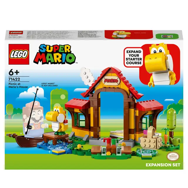 LEGO Super Mario 71422 - Uitbreidingsset: Picknick bij Mario's huis Meest Verkocht