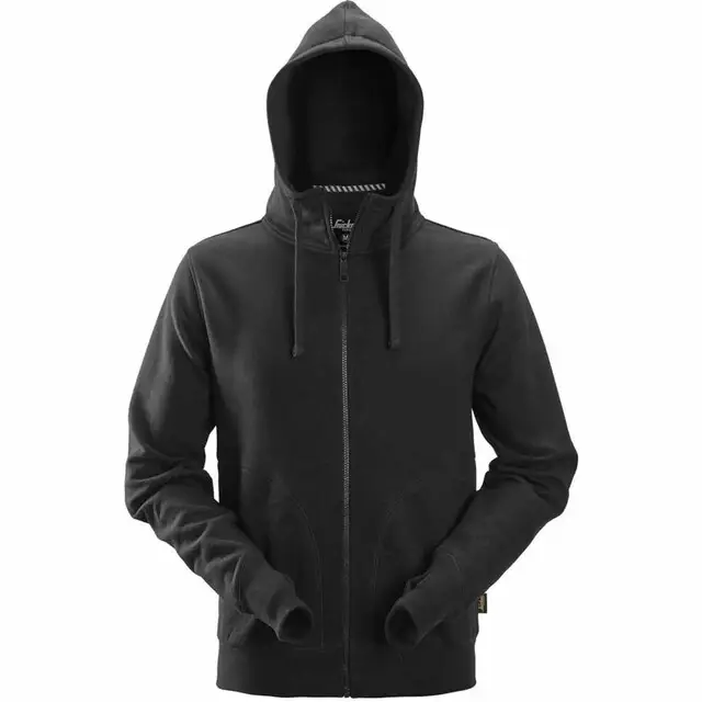 Geld-Terug-Garantie Snickers Allroundworkhoodie Volledige Rits 2890 Zwart (0400) Maat L