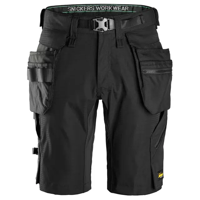 Garantie Inbegrepen Snickers Fw Shorts Detachable 6172 Zwart (0404) Maat 048