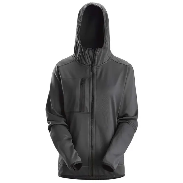 Snickers Aw Women Fz Fleece Hoodie 8057 Staal Grijs - (5800) Maat XXL Beperkt Aanbod