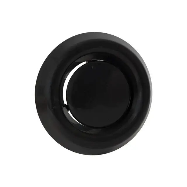 Nedco Afzuigventiel Met Klemmen Ø 125 MM, Zwart Rechtstreeks Van De Fabrikant