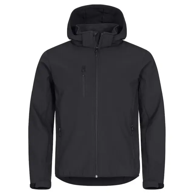 Superprijs Clique Classic Hoody Softshell Jacket Zwart S