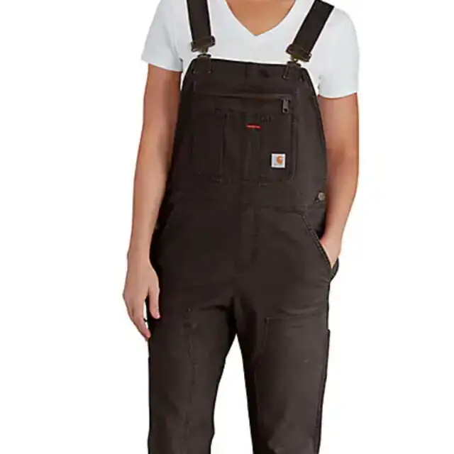 Carhartt 102438 Tuinoverall Donkerbruin M Garantie Inbegrepen