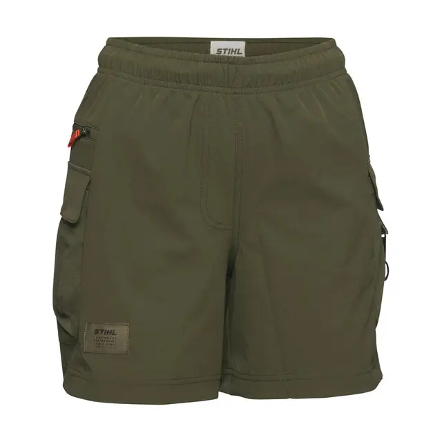 Direct Beschikbaar Stihl Korte broek SZ M Dames CARGO groen