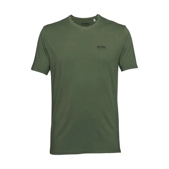Stihl T-shirt SZ XL BASIC GREEN groen Finale Uitverkoop