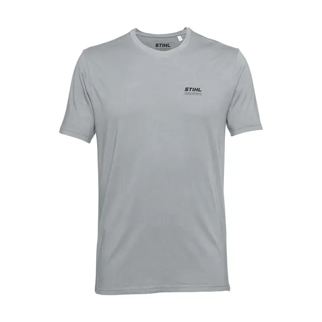 Stihl T-shirt SZ M BASIC GREY grijs Handgemaakt
