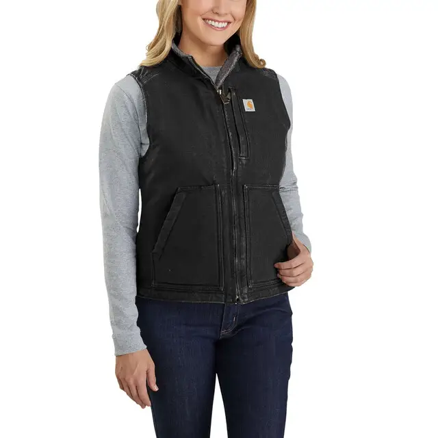Carhartt 104224 Bodywarmer Zwart S Alleen Vandaag