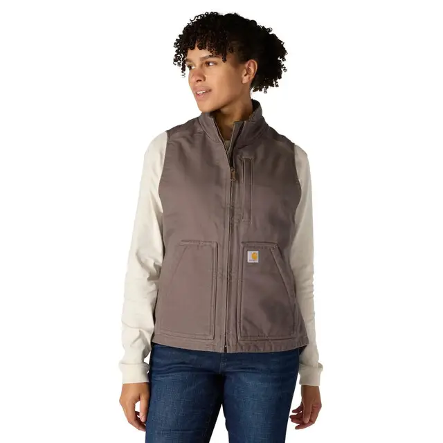 Carhartt 104224 Bodywarmer Taupe Grijs M Express Levering
