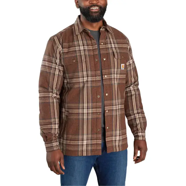 Populair Carhartt 105430 Overhemd Jack Gebrande Sienna L