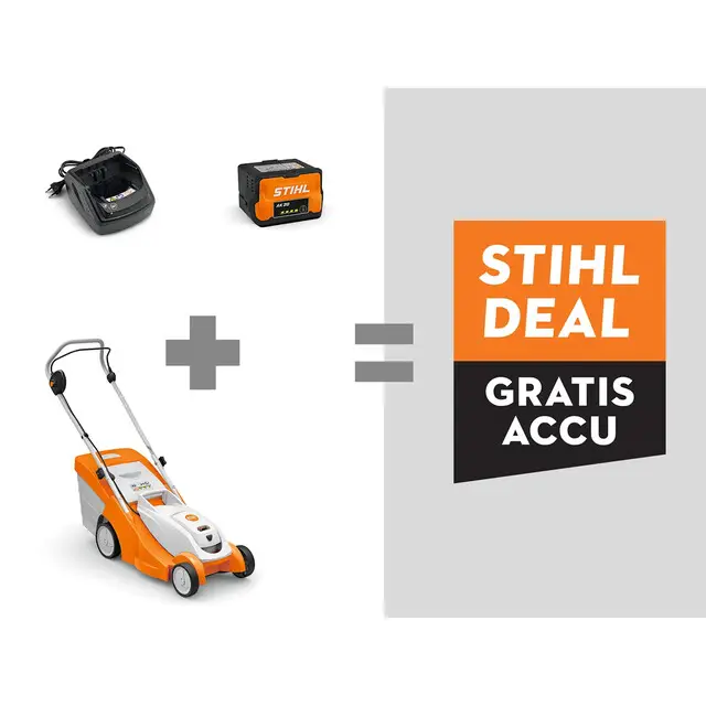 Superprijs Stihl RMA 239.1 SET (EU1) Accu Grasmaaier