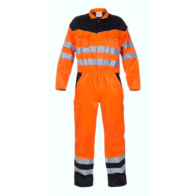 Speciale Aanbieding Hydrowear Overall Hamilton Oranje/Zwart Maat 46