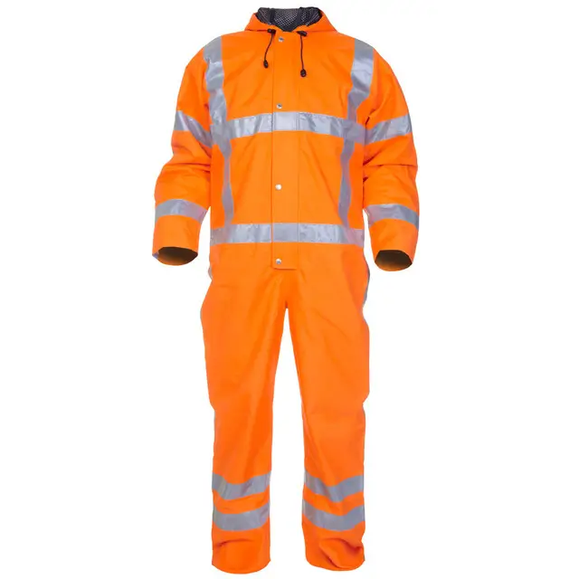 Nieuw Model Hydrowear Regenoverall Ureterp Oranje Maat L