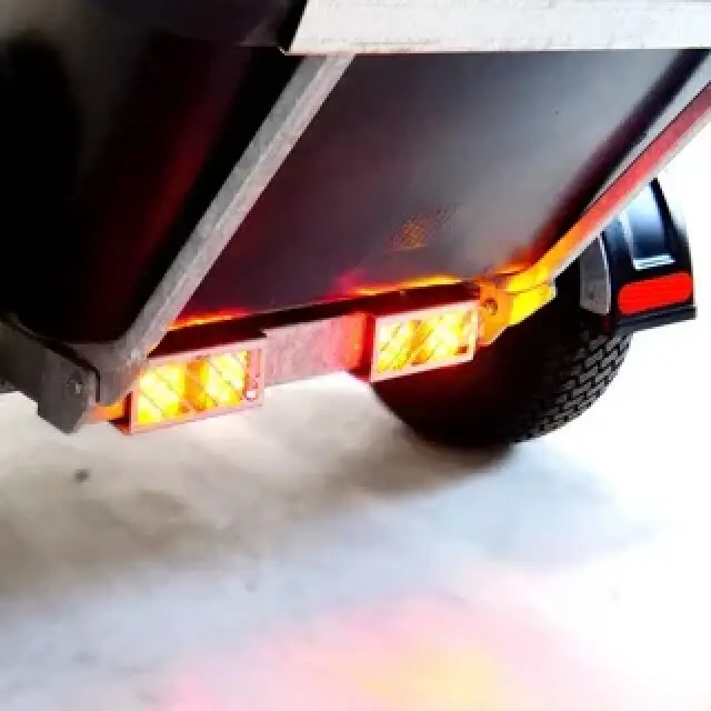 Aanbieding JFC ATV Trailer 500L Kantelbaar, Tip Assist, Spatborden en Lichten