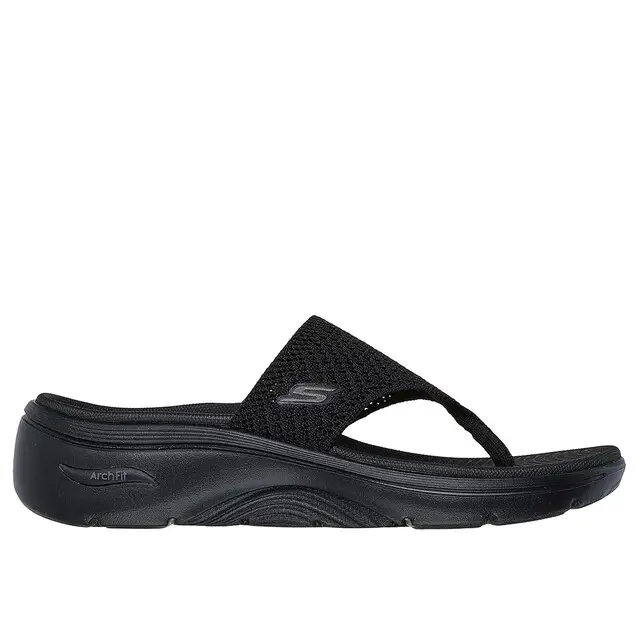 Express Levering Skechers Go Walk Arch Fit 2.0 Sandal Bbk 42