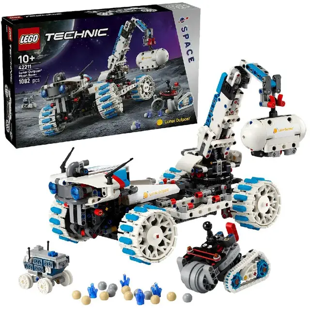 Lego 42211 Technic Lunar Outpost Maanrover Limited Edition