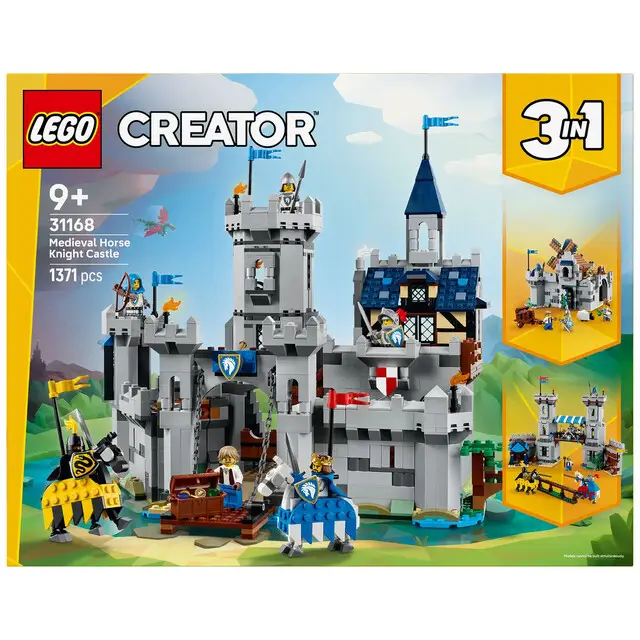 Lego 31168 Creator Middeleeuws Kasteel In De Mode