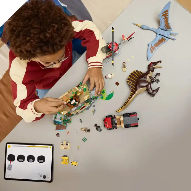 Nieuwe Collectie Lego 76976 Jurassic World Spinosaurus Luchtmissie