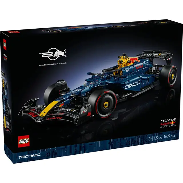 Goedkoop Lego 42206 Technic Red Bull Racing Team Race Car
