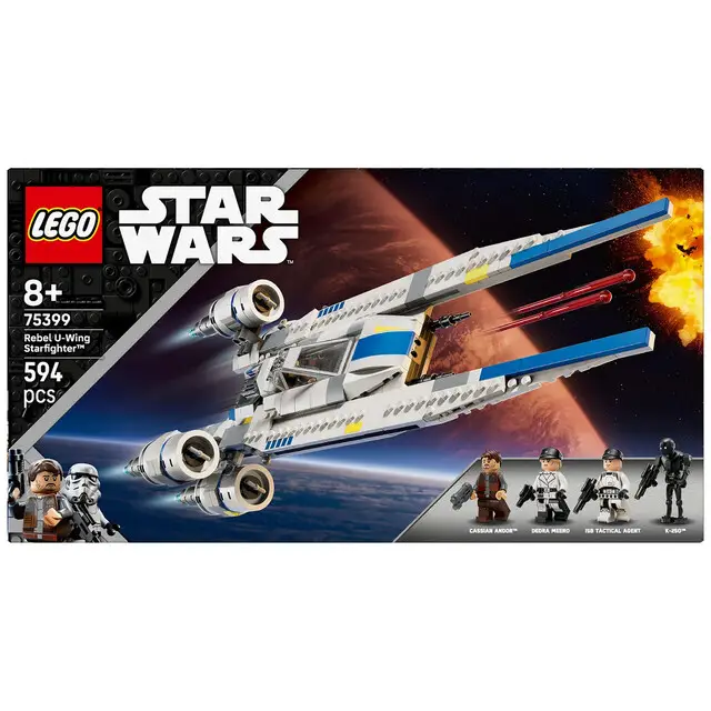 Betrouwbaar Lego 75399 Starwars Rebel U-wing Starfighter