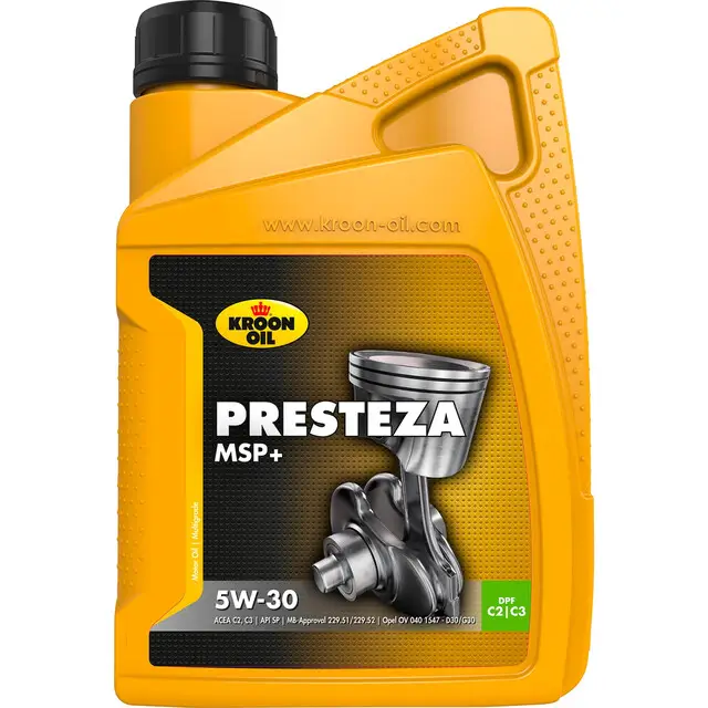 Nieuwe Collectie Kroon-oil 1 L Flacon Presteza Msp+ 5w-30