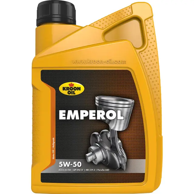Gecertificeerd Kroon-oil 1 L Flacon Emperol 5w-50