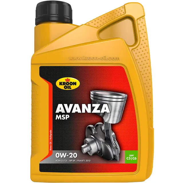 Kroon-oil 1 L Flacon Avanza Msp 0w-20 Nieuw
