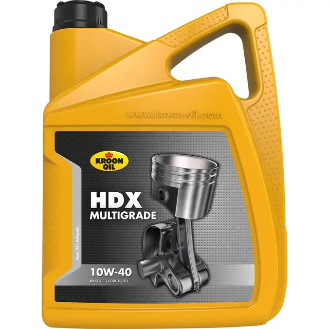 Exclusief Kroon-oil 5 L Can Hdx 10w-40