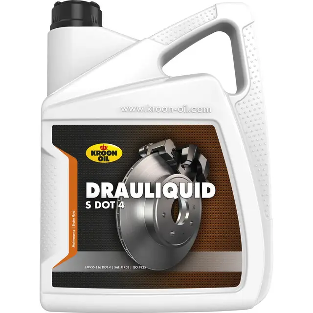 Kroon-oil 5 L Can Drauliquid-s Dot 4 Authentiek