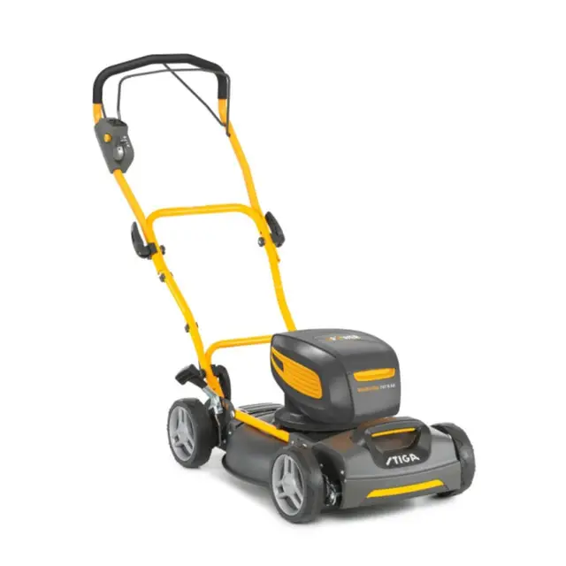 STIGA Gazonmaaier Multiclip 747 S AE excl accus / lader 48V-1,5kW - 45cm Hoge Kwaliteit