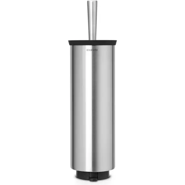 Brabantia WC Borstel - met Houder - Vrijstaand en hangend - Matt Steel Premium