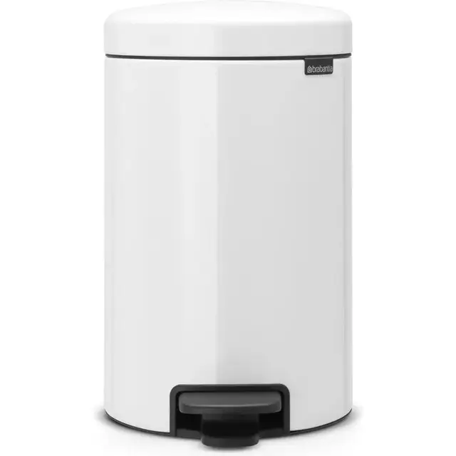 Brabantia NewIcon Pedaalemmer - 12L - Wit Modern