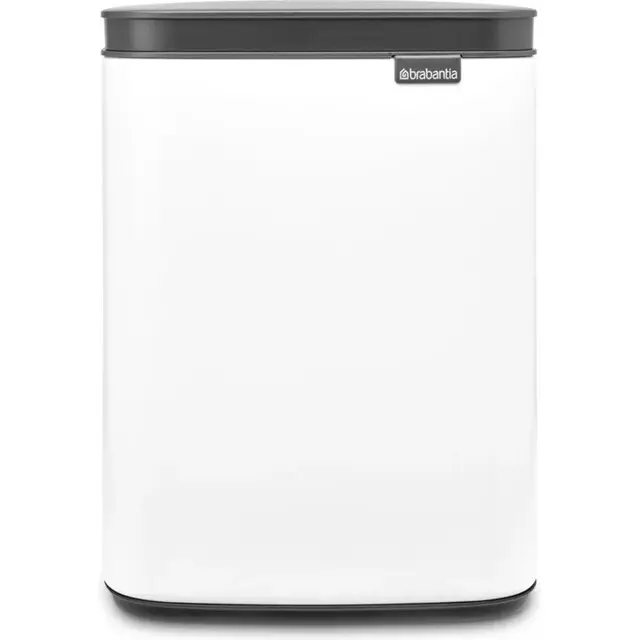 Handgemaakt Brabantia Bo Afvalemmer - 4L - Wit