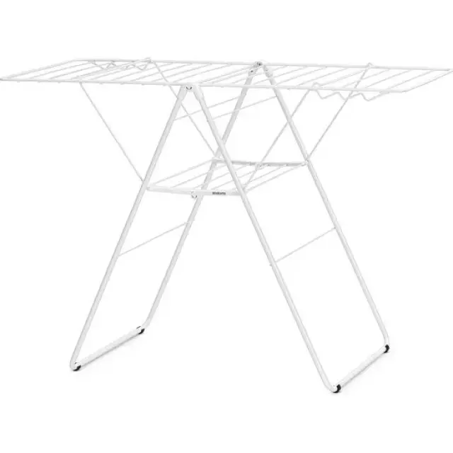 Topkwaliteit Brabantia HangOn Droogrek 20m - Inklapbaar Wasrek - Wit