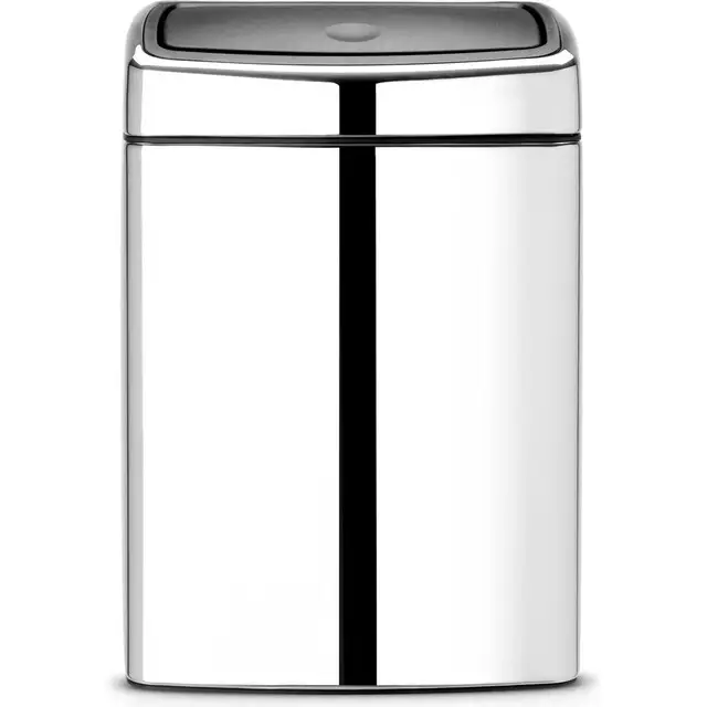 Exclusieve Aanbieding Brabantia Touch Bin Prullenbak - 10 liter - Brilliant Steel