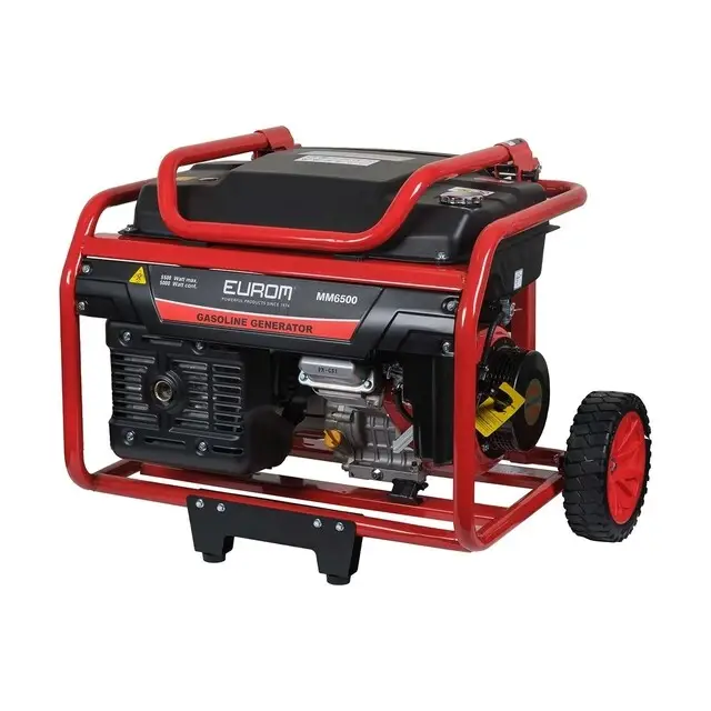 Eurom MM6500 Benzine Aggregaat - 9,6 kW Lage Kosten