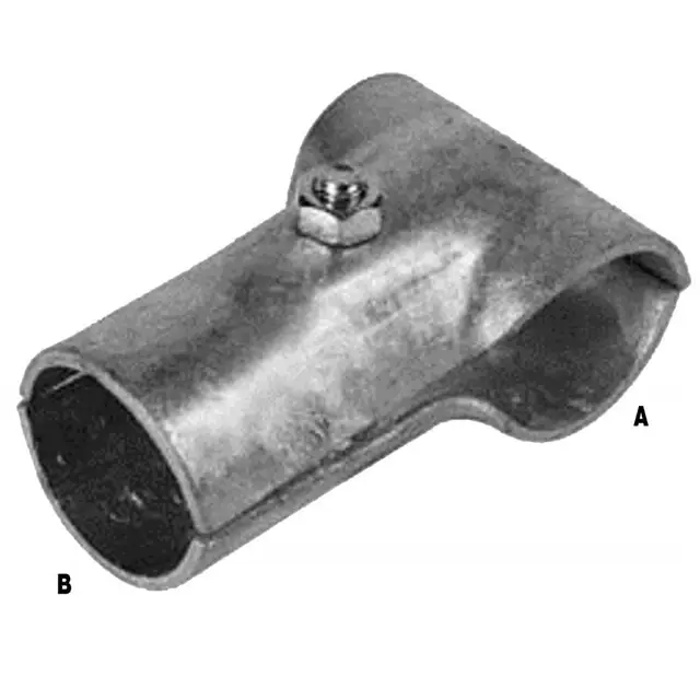 T-Klem 2-delig - 1 1/2 Duims x 2 Duims Superprijs