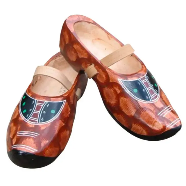 Scherjon Tripklompen Bruin Maat 38 Modern