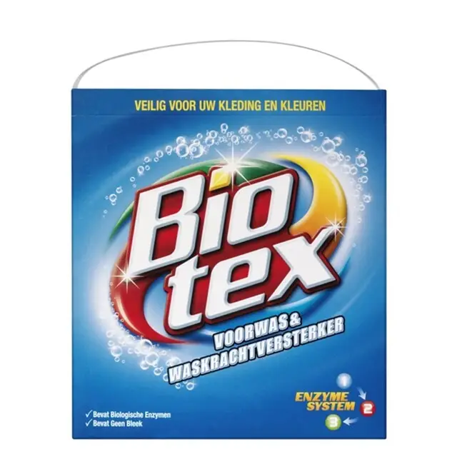 Biotex Waskrachtversterker Waspoeder Blauw 4 KG Flitsaanbieding