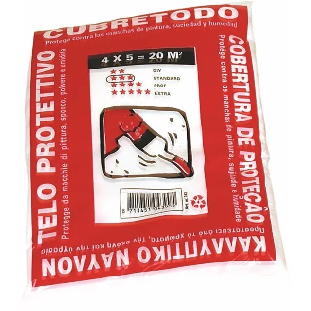 Betra Afdekzeil Dun 4x5 Meter Hdpe Dikte 7 µm Veilige Betaling