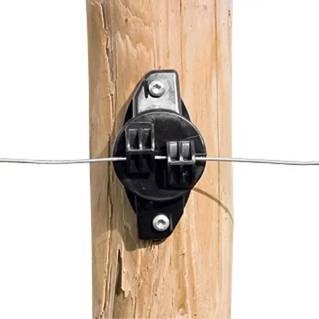 Populair Gallagher W-isolator Zwart - 175 Stuks