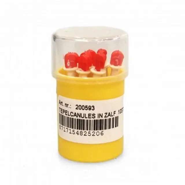 Agrivet Tepelcanules In Zalf - 10 Stuks Gratis Verzending