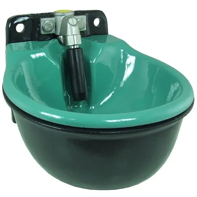 Veilige Betaling Suevia Staldrinkbak Verwarmbaar - Gietijzer - Staafventiel - 3/4" RVS Inox - Model 46