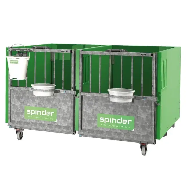 Aanbieding Spinder Arena Kalverbox (Kunststof) - Stereo 91 Cm