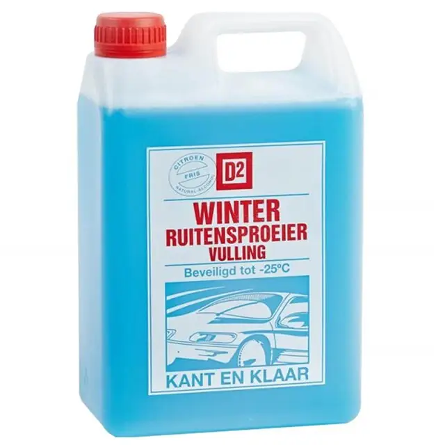 D2 Ruitensproeiervulling Winter - 2,5 L Snelle Levering